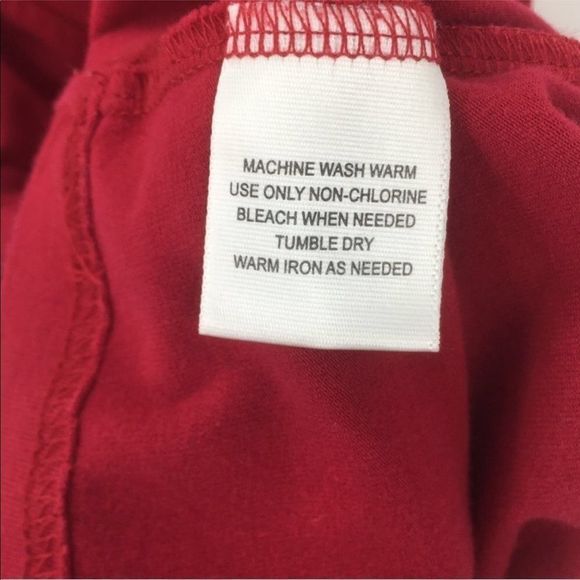 4/$45 | DUO MATERNITY | Red Wrap Style Sleeveless Tank Top | Large - Picture 6 of 7